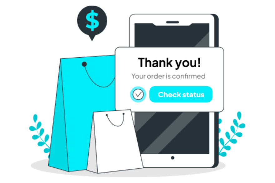 Checkout and payment setup.