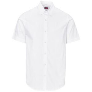 Mens Short Sleeve Cotton Twill Moderna Shirt